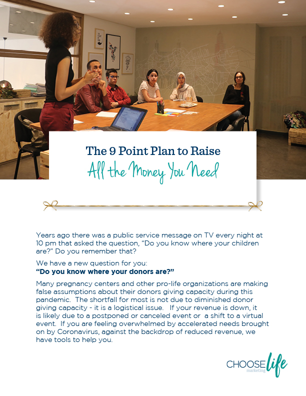 The 9 Point Plan to Raise All the Money You Need