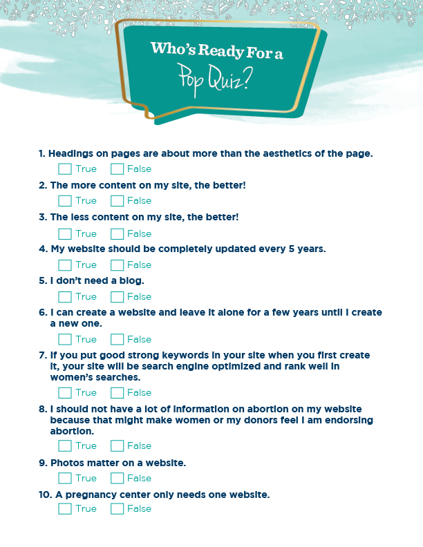 Who’s Ready for a Pop Quiz?