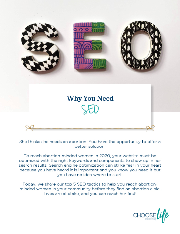 Why You Need  SEO