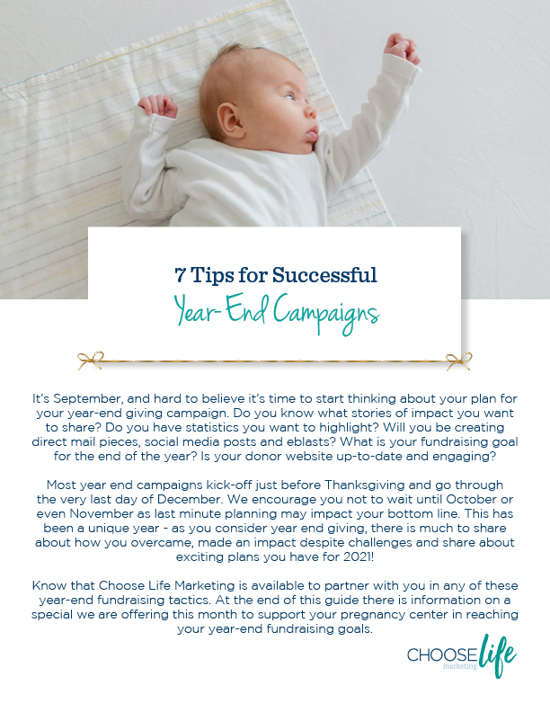 7 Tips for Successful  Year-End Campaigns