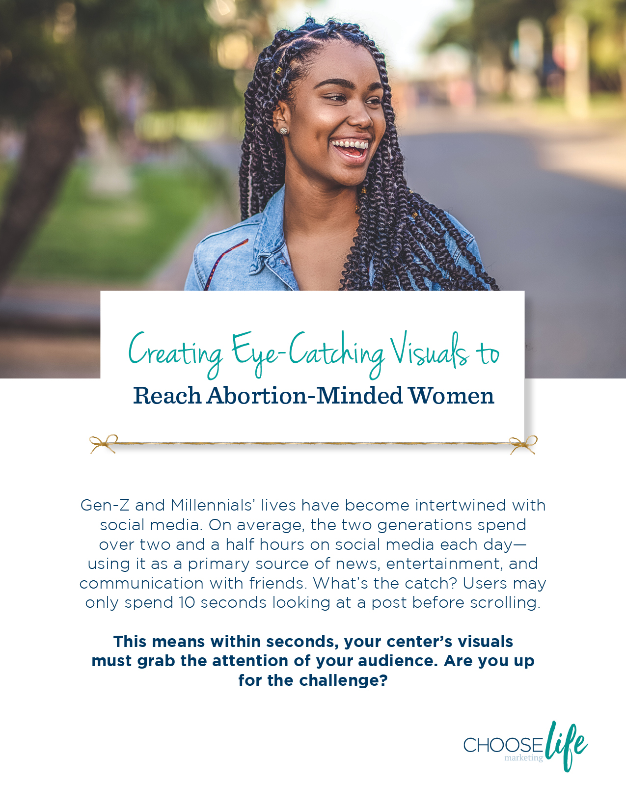 A FREE Guide to Creating Eye-Catching Visuals to Reach Abortion-Minded Women