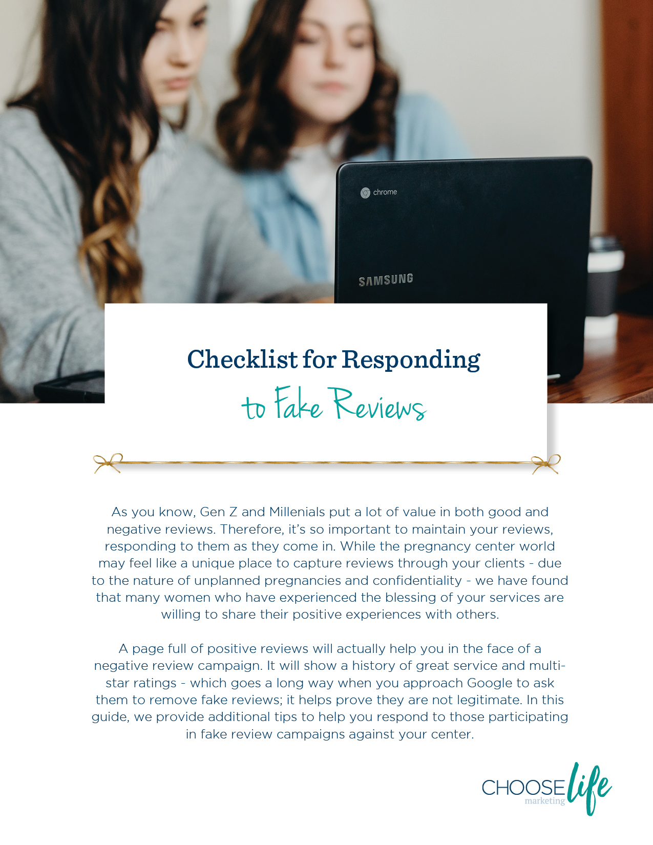 Checklist for Responding to Fake Reviews