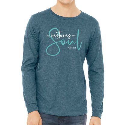 He Restores My Soul (Long Sleeve)